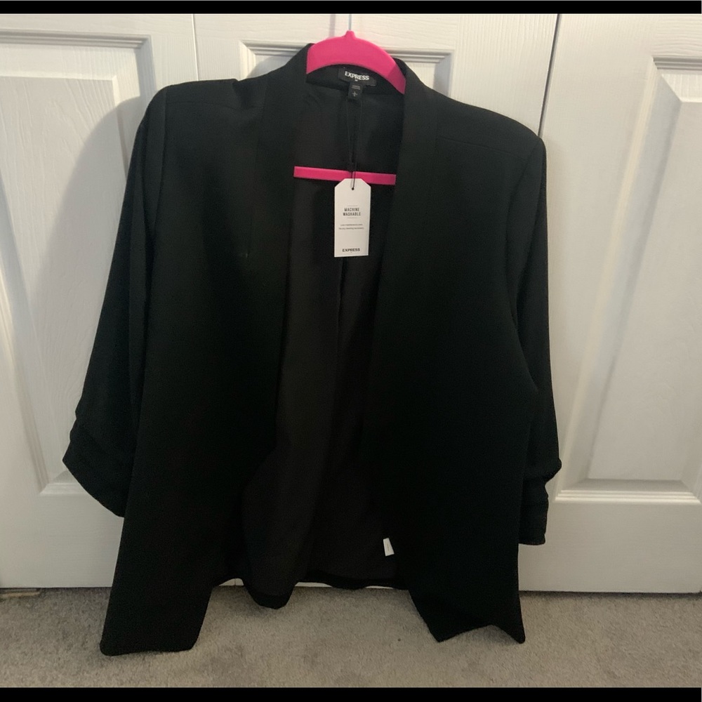 Express Large Black Blazer